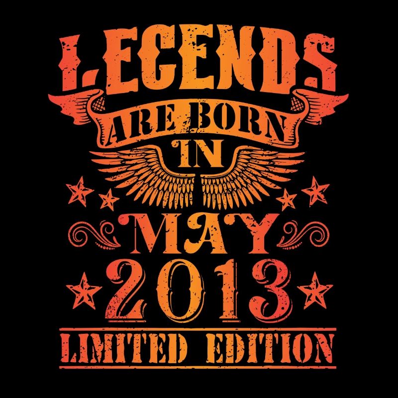 Birthday May 2013 Limited Edition Vintage