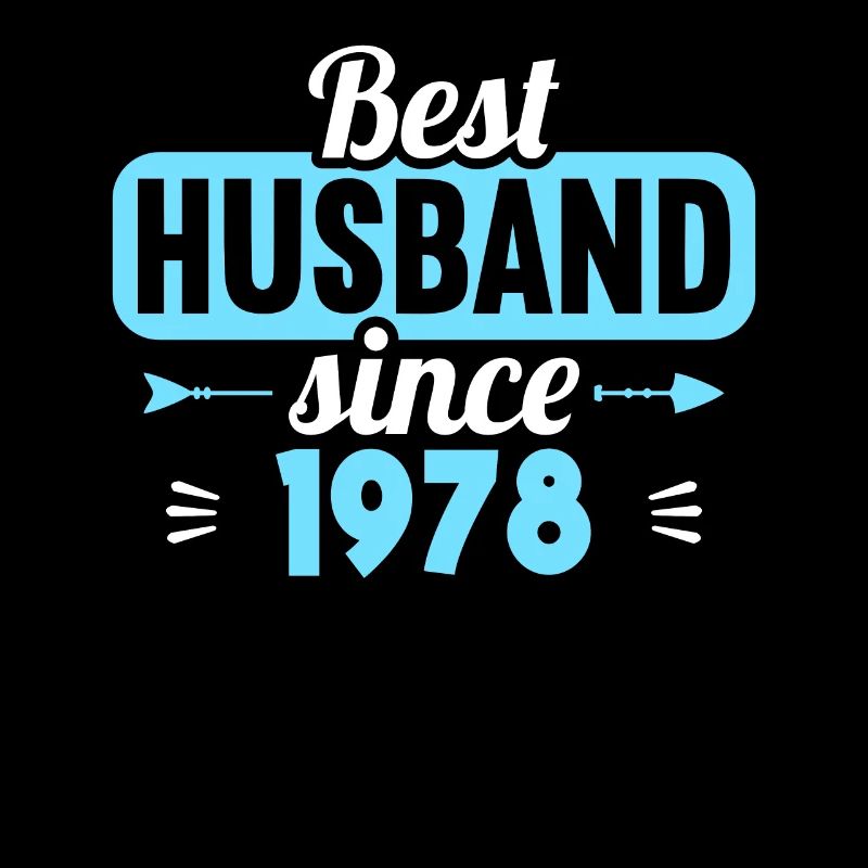 45. Hochzeitstag Bester Ehemann seit 1978