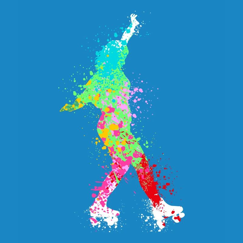 Splash Art rollerblade inline skating