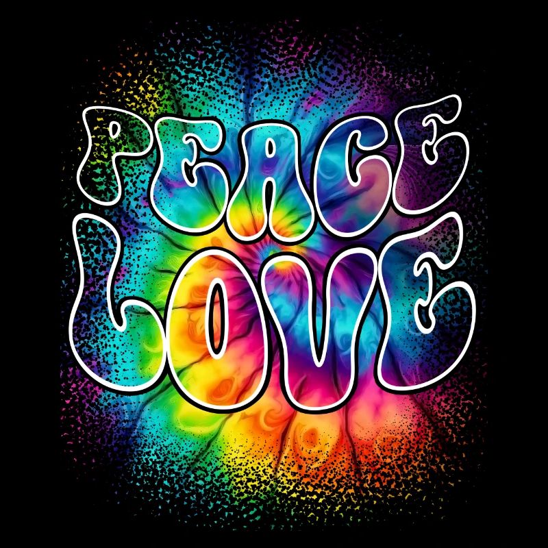 Peace Love Tie Dye