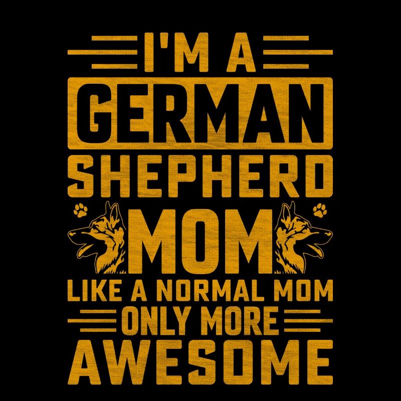 Ich bin Mutter eines Deutschen Schäferhundes