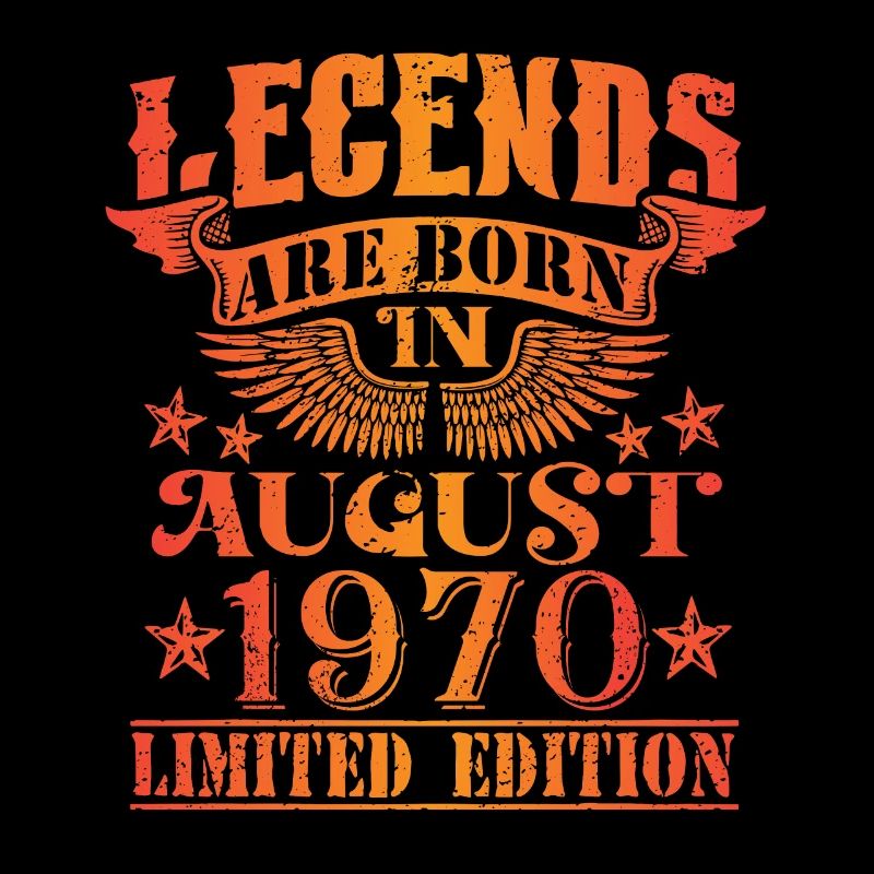 Anniversaire Août 1970 Edition Limitée Millésime