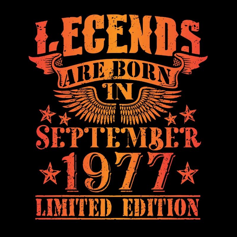 Anniversaire Septembre 1977 Edition Limitée Millésime