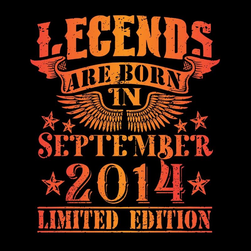 Geburtstag September 2014 Limited Edition Vintage