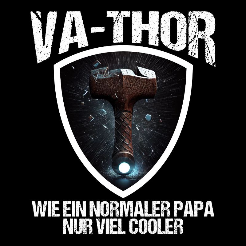 Papa Vathor Va Thor Vatertag Vatertagsgeschenk