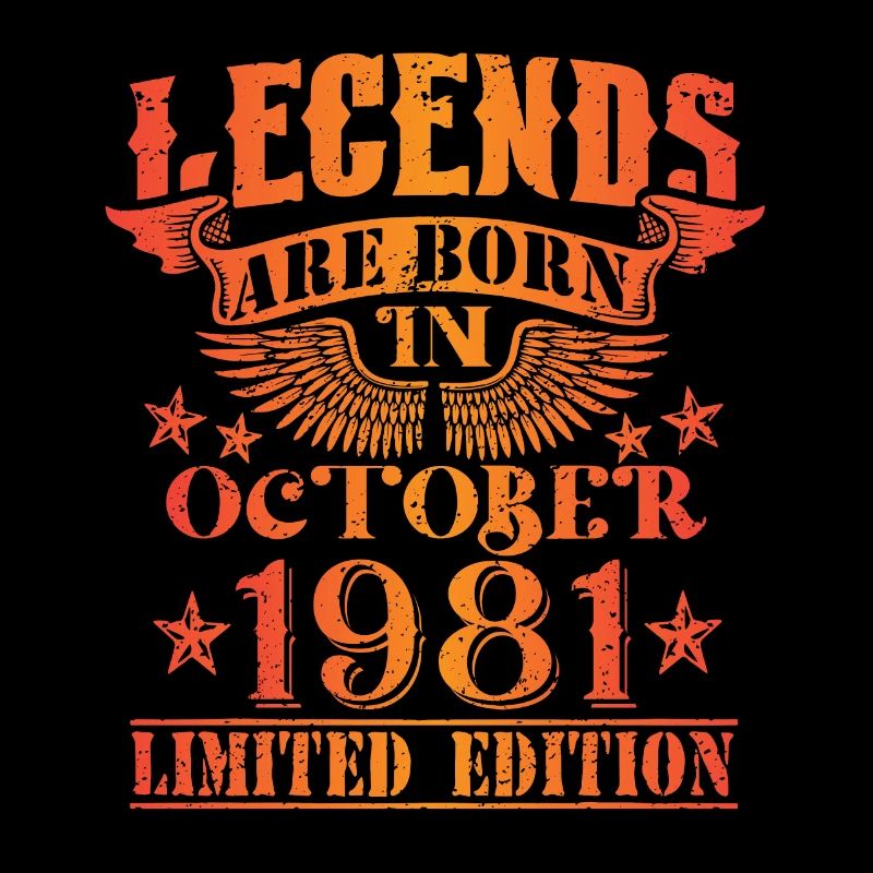 Anniversaire Octobre 1981 Edition Limitée Millésime