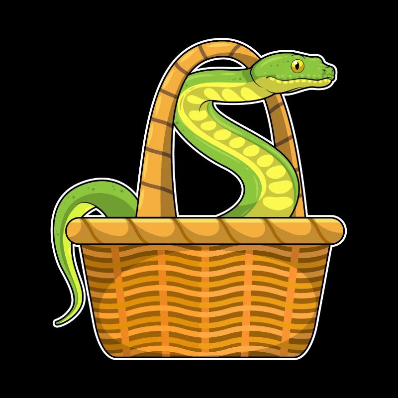 Panier serpent