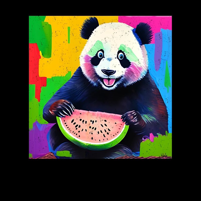 Design eines digitalen Ölgemälde-Stils mit einem P