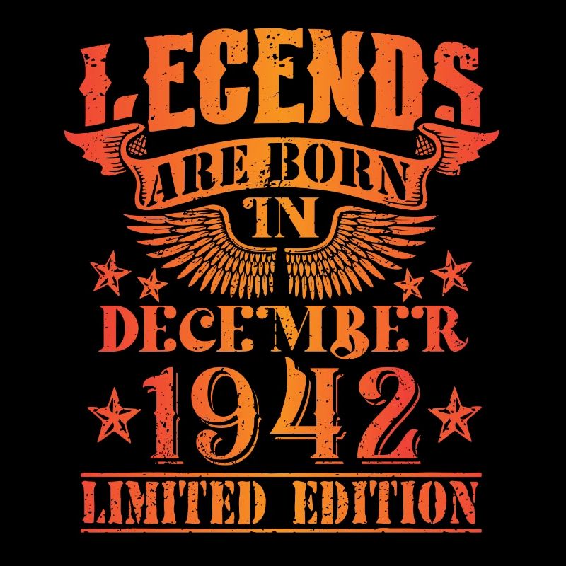 Anniversaire Décembre 1942 Edition Limitée Millésime