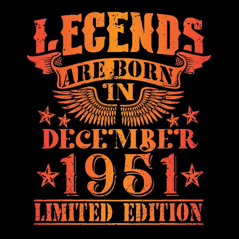 Anniversaire Décembre 1951 Edition Limitée Millésime