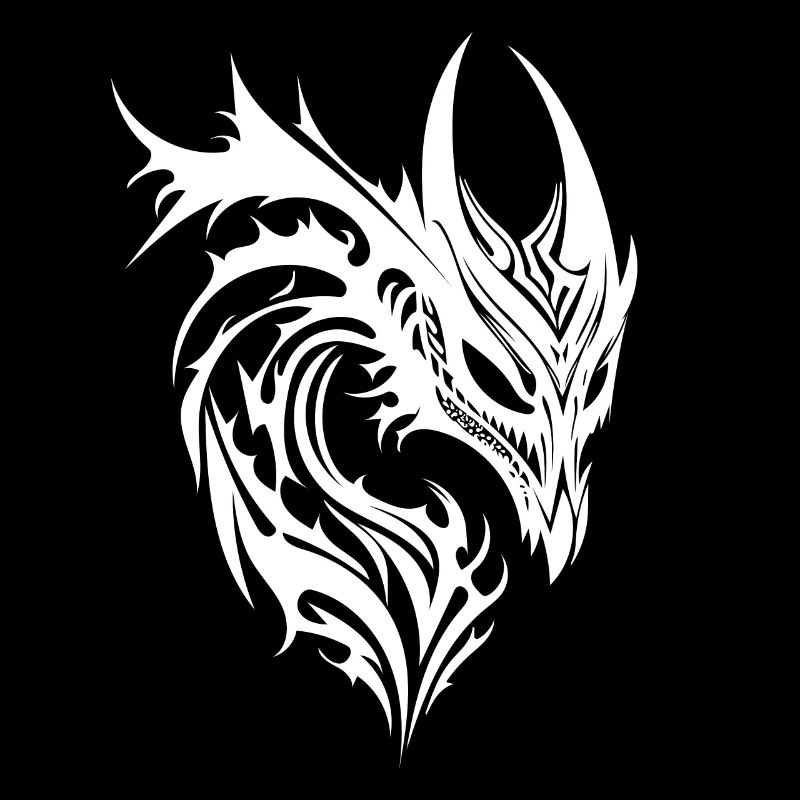 Dragon Tattoo Monster Style