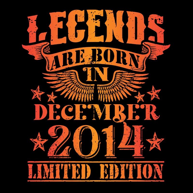 Geburtstag Dezember 2014 Limited Edition Vintage