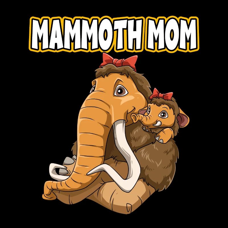 Beste Mama der Welt Muttertag Mutter Mammut