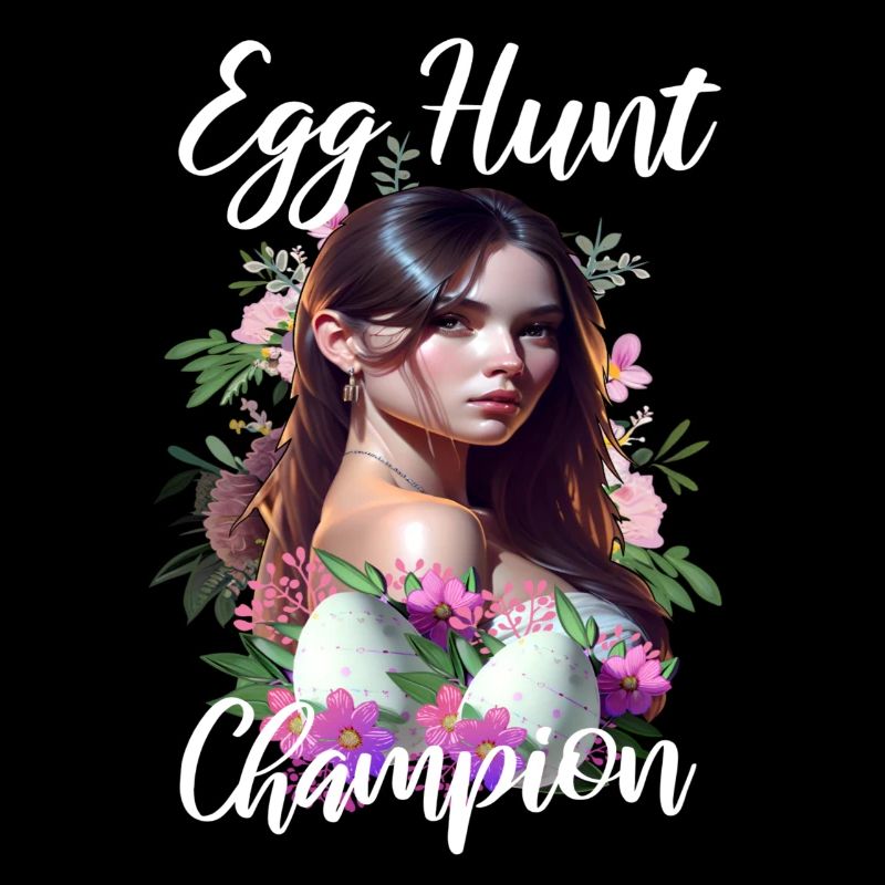 Egg Hunt Champion Girl