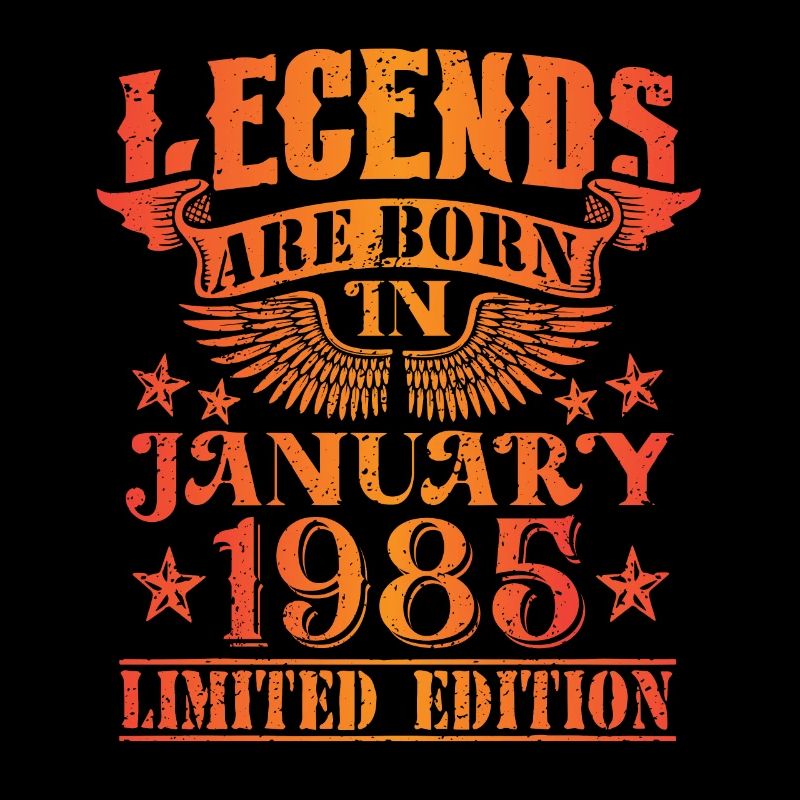 Anniversaire Janvier 1985 Edition Limitée Millésime