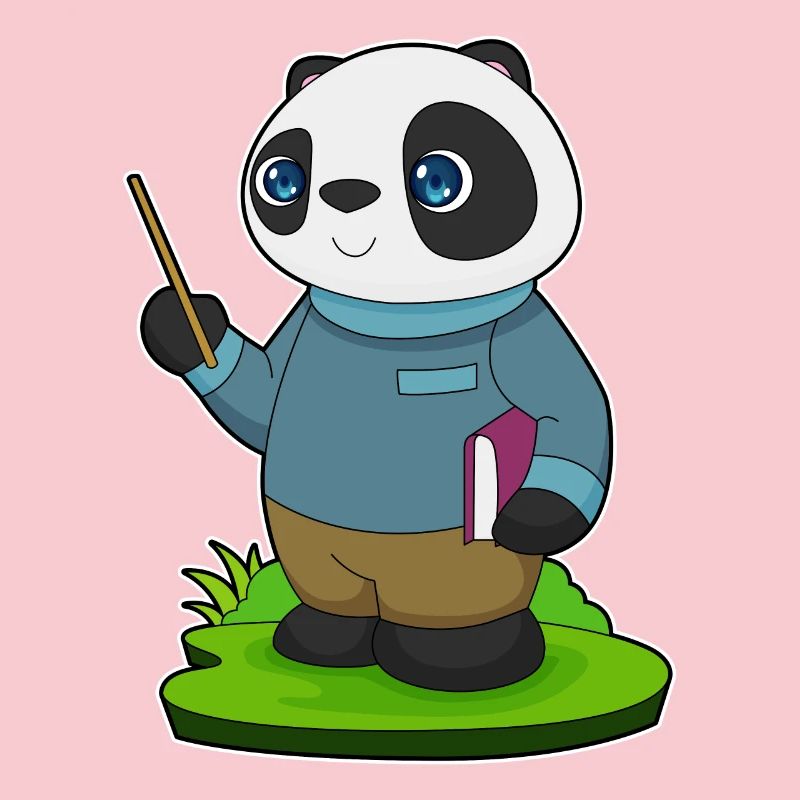Panda Teacher Pointer