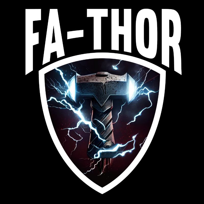 Papa Vathor Va Thor Vatertag Vatertagsgeschenk