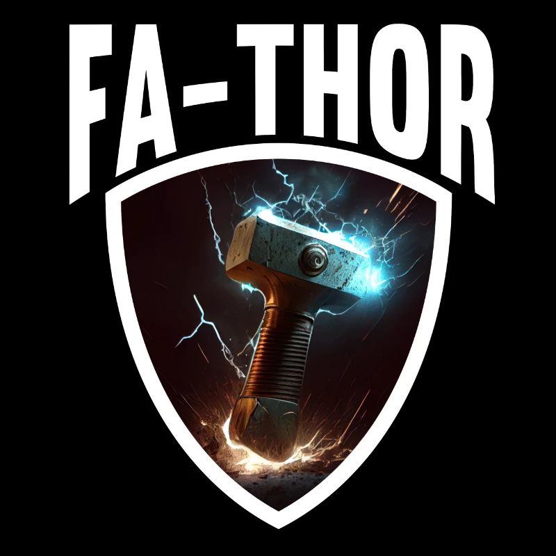 Papa Vathor Va Thor Vatertag Vatertagsgeschenk