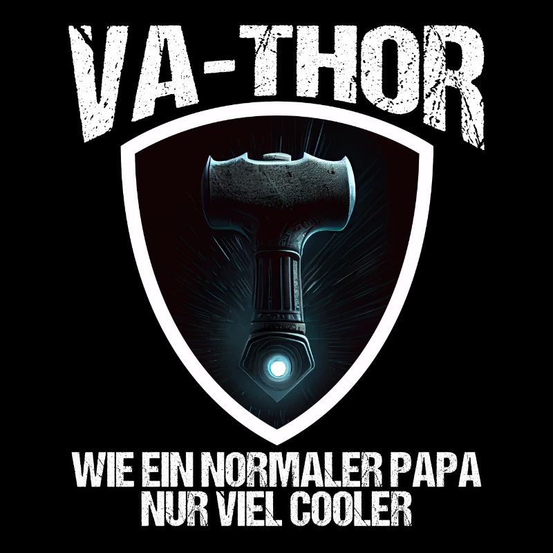 Papa Vathor Va Thor Vatertag Vatertagsgeschenk
