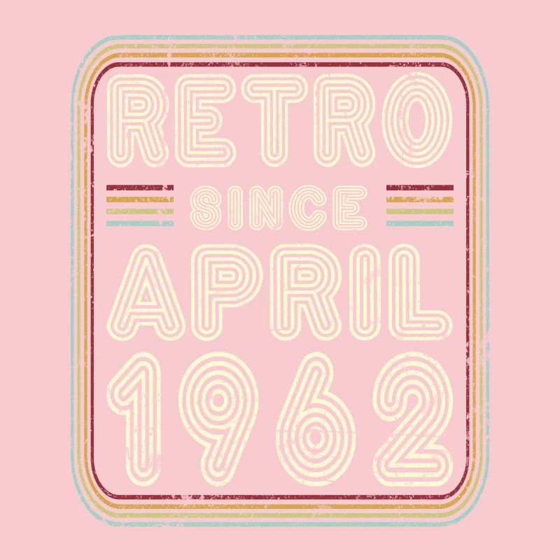 Geburtstag April 1962 Retro Geschenk