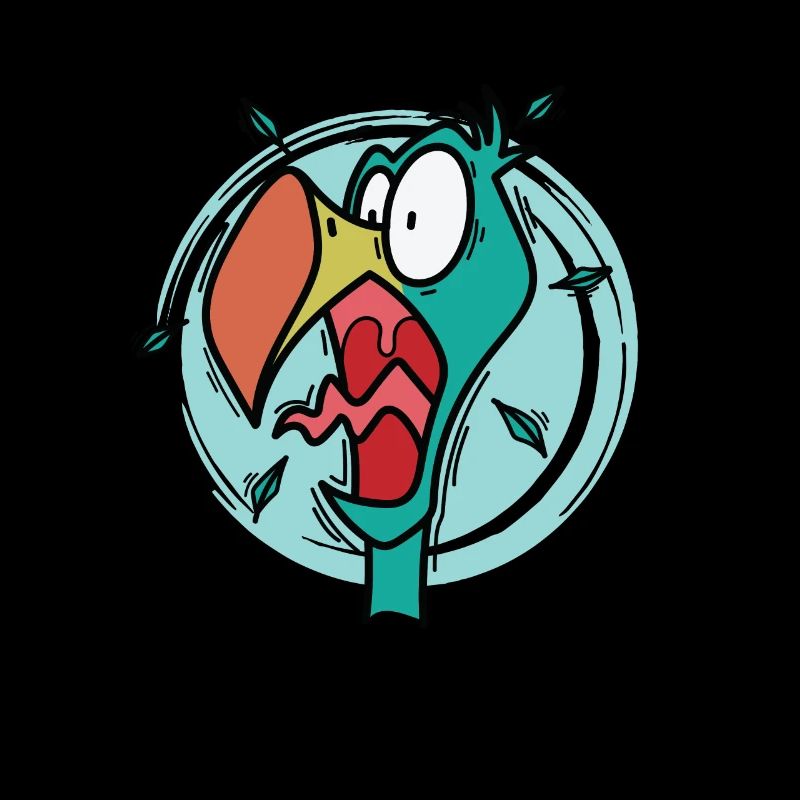 crazy dodo bird from Mauritius