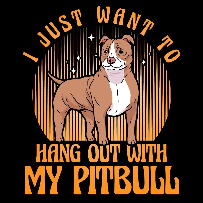 Je veux juste passer du temps avec mon Pitbull