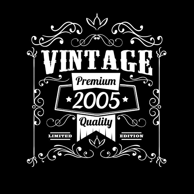 Millésime 2005 Anniversaire Vintage