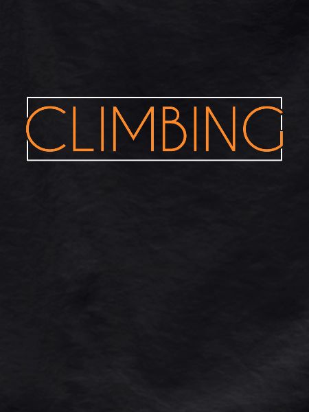 Climbing lettering