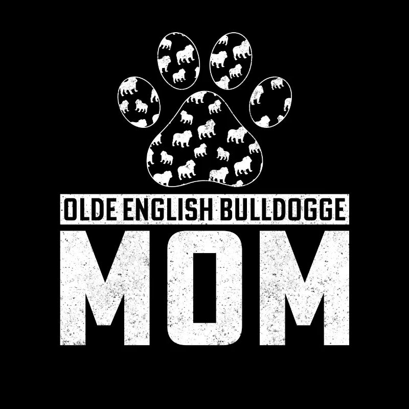 Olde bouledogue anglais maman
