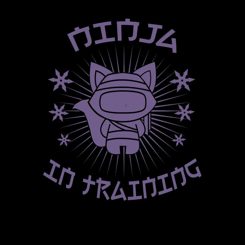 Ninja chat Ninja en formation