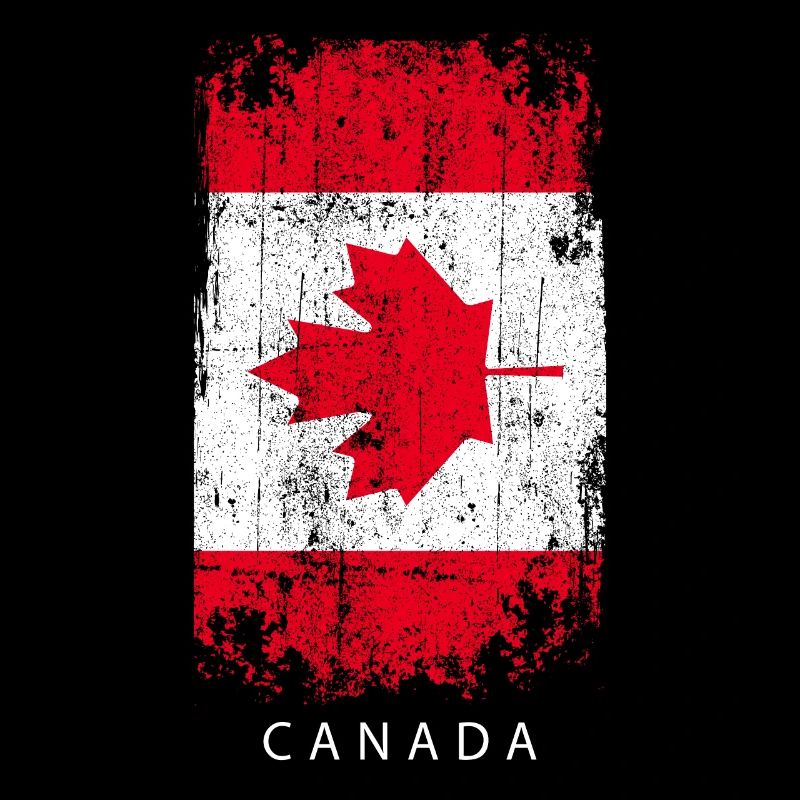 Souvenir avec le drapeau du pays du Canada