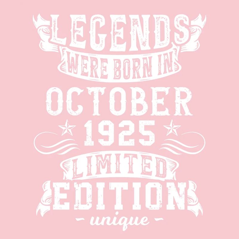 Date de naissance: Octobre 1925 année, Edition limitée