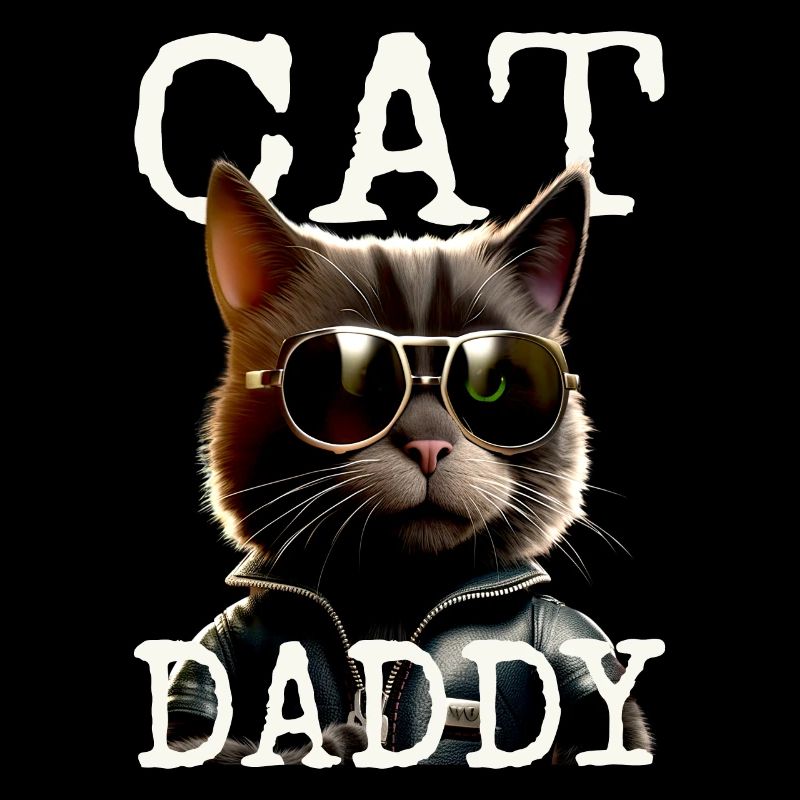 Cat Daddy Cats Father Cat Dad Dad Father's Day Cat