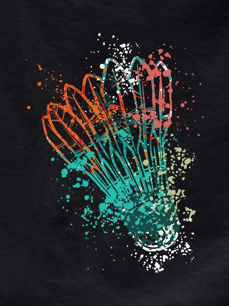 Splash Badminton shuttlecock