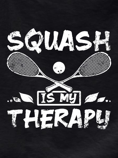 Squash is my therapy
