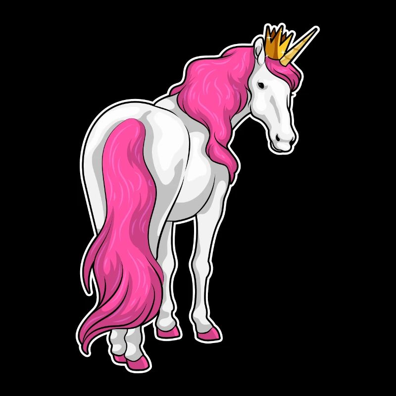 Couronne de reine licorne