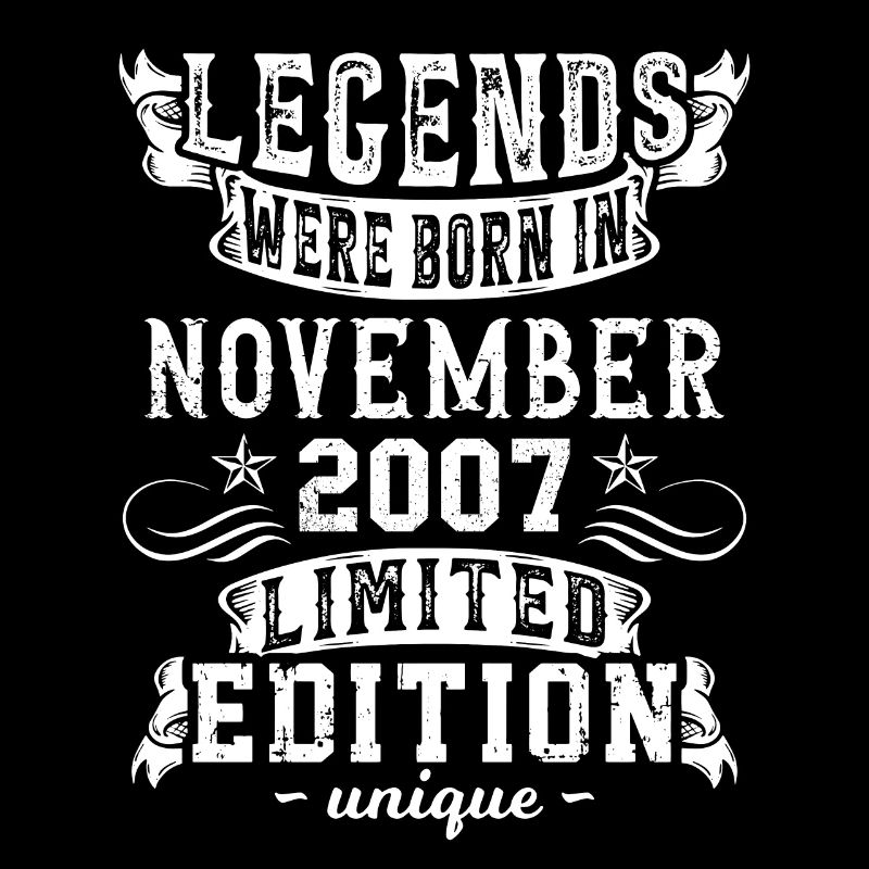 Birthday November 2007 year Limited Edition
