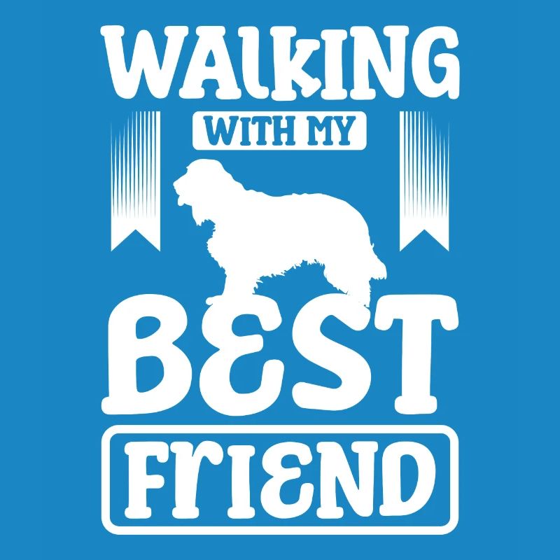 Marcher avec mon meilleur cocker fiend spaniel