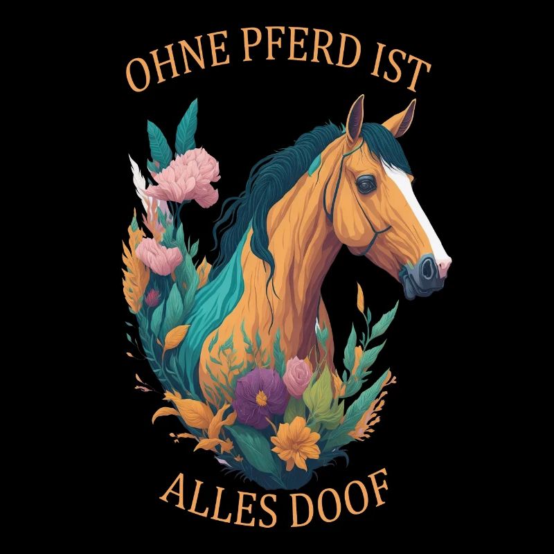 Pferde Sprüche Ohne Pferd ist alles doof