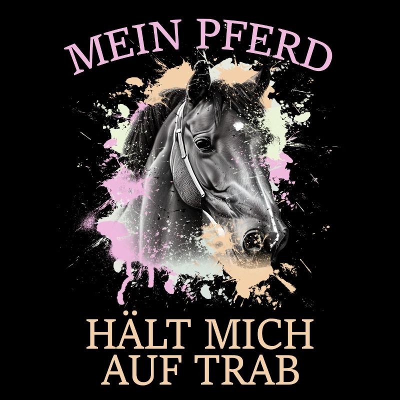 Mein Pferd hält mich auf Trab
