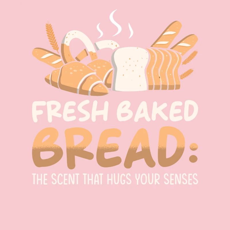 Bread lovers baker bake freshly baked bread
