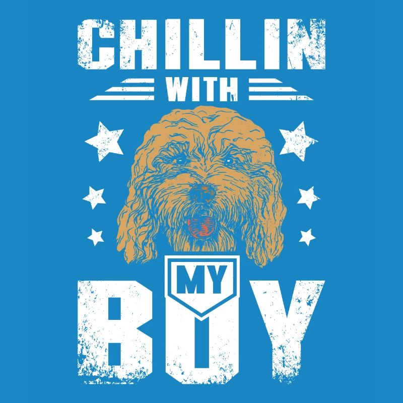 chillin avec mon garçon cockapoo