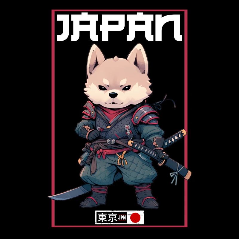 Asia Corki Japanese Samurai Samurai