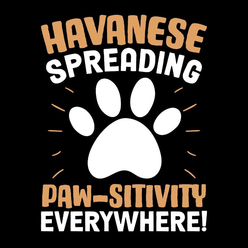 Havanese Spreading Paw-sitivity everywhere!