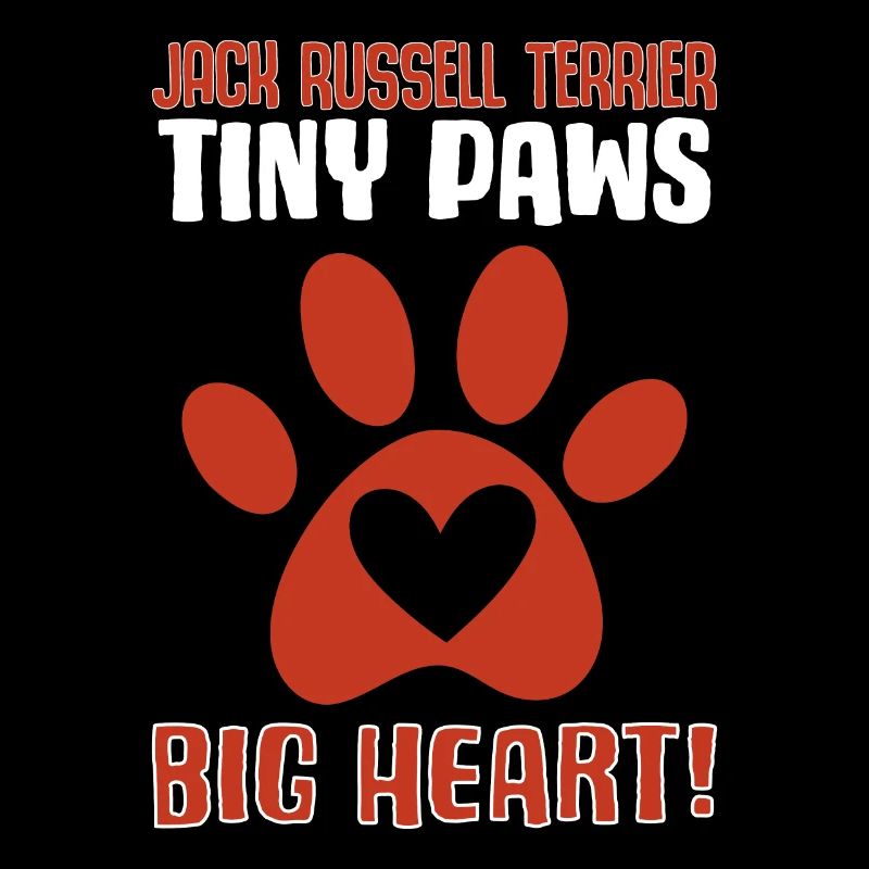Jack Russell Terrier tiny paws big heart