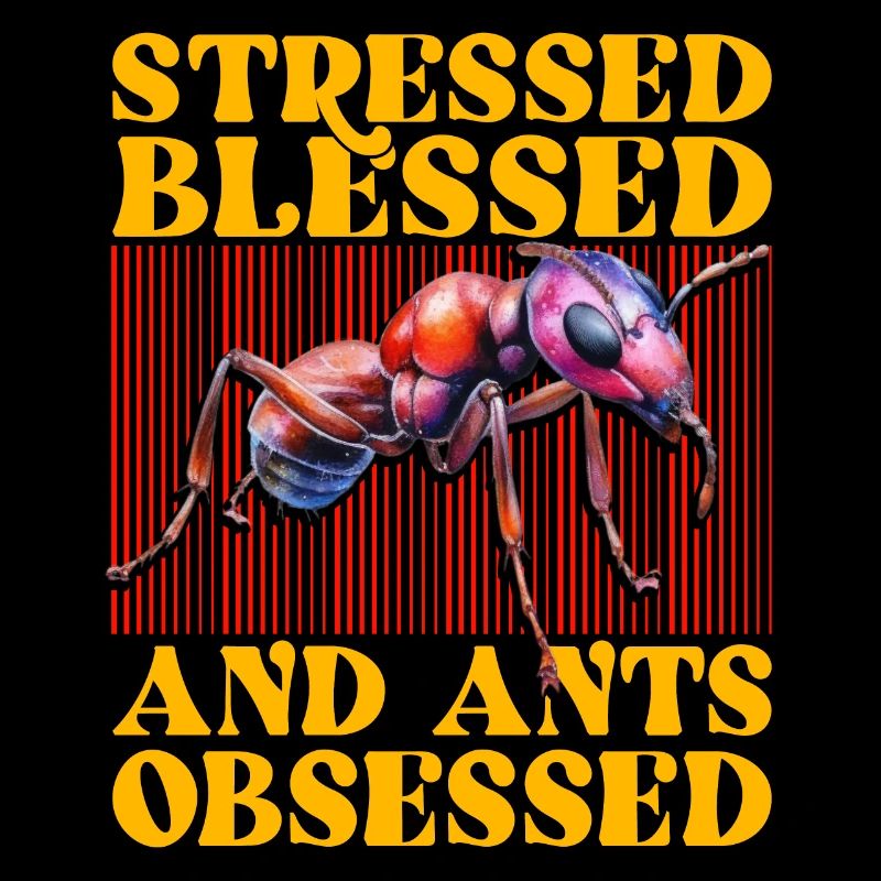 Stressed bless and Ants obsessed