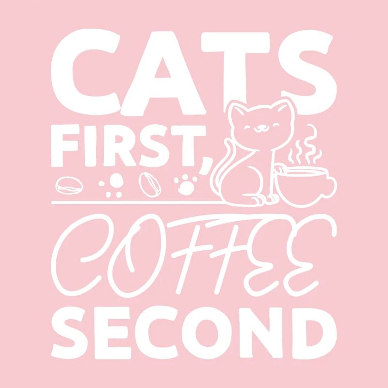 Cats first coffee second