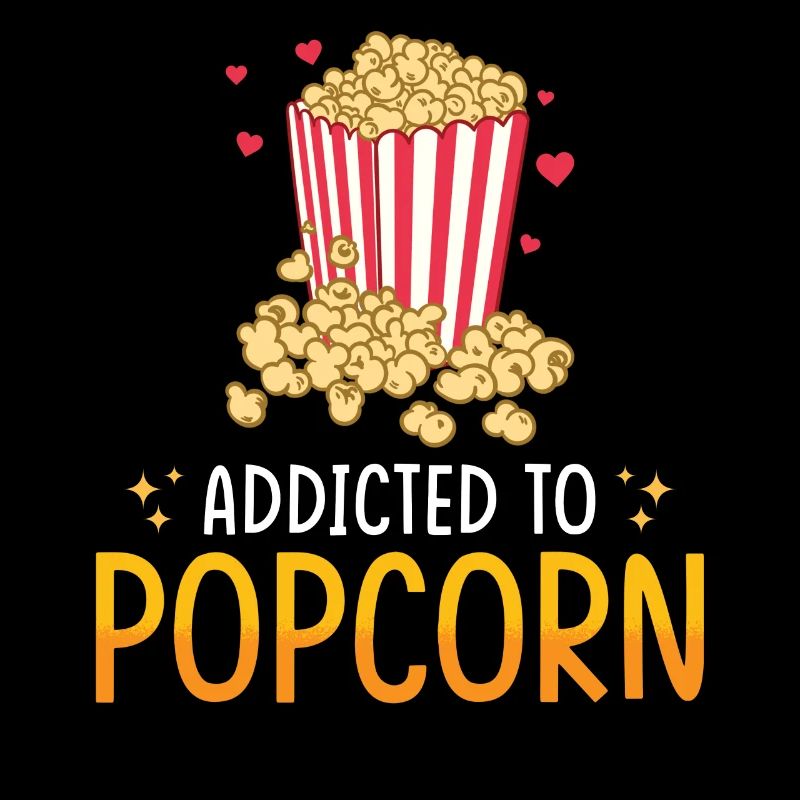 Popcorn amant cadeau drôle pop-corn