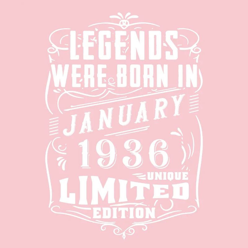 Anniversaire Janvier 1936 Année Edition Limitée