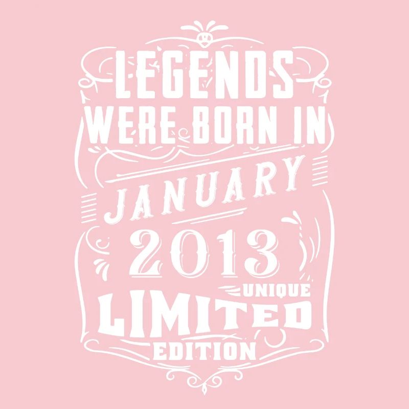 Anniversaire Janvier 2013 Année Edition Limitée